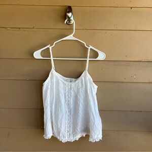 Lovestitch White Tank Top - Size L